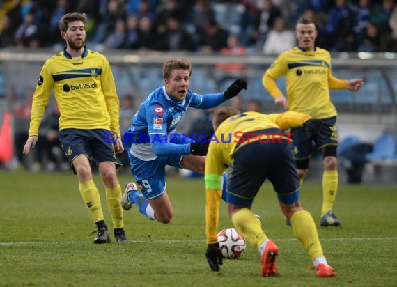 Testspiel TSG 1899 Hoffenheim gegen  Bröndby IF Dänemark im Dietmar Hopp Stadion in Hoffenheim 21.01.2015 (© Fotostand / Loerz)